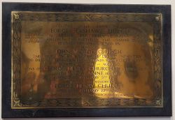 3. Plaque for George and John Church